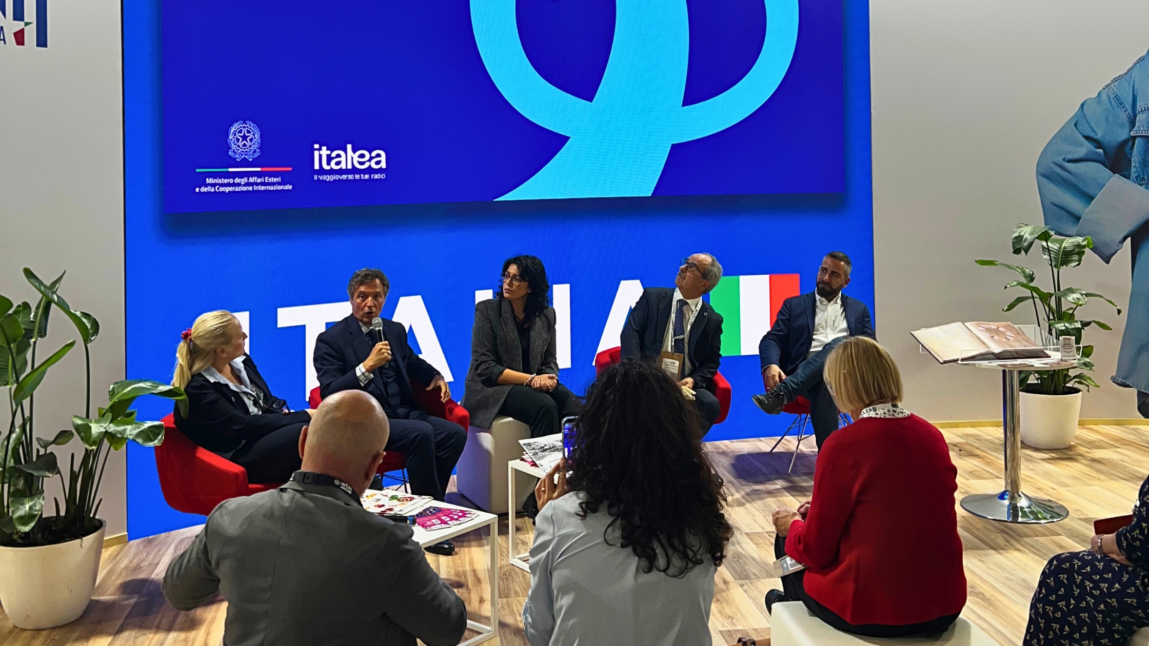 Anthony Neal Macri talks at WTM London about Calabria Food Fest